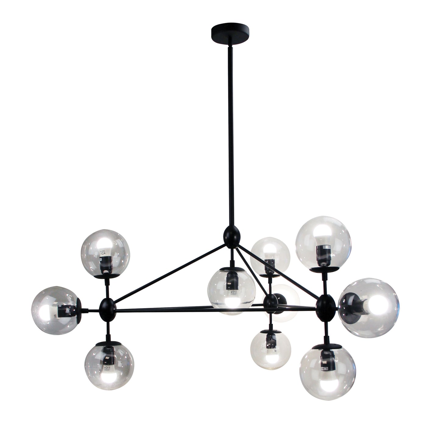 Brockton 10 Light Pendant