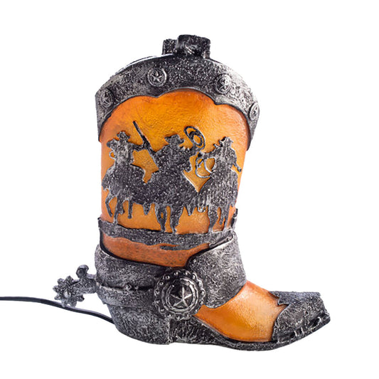 Cowboy Table Lamp Boot