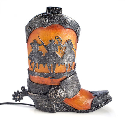 Cowboy Table Lamp Boot