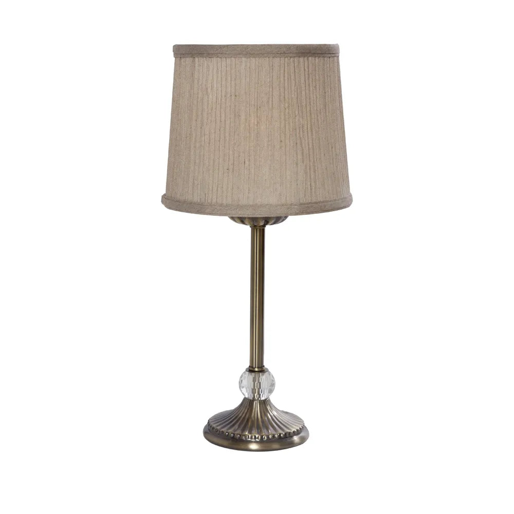 Mia Table Lamp Antique Silver