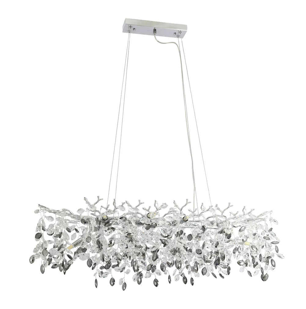 MOLENA 10 LIGHT RECTANGULAR PENDANT