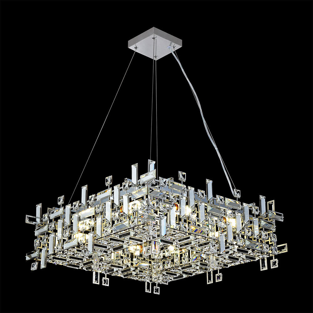 Montercarlo 8 Light Square Pendant