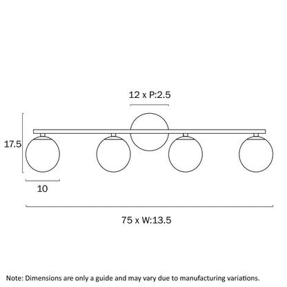 Moran Wall Light - 3 or 4 Light