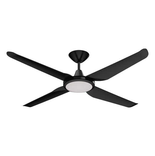 Motion 4 Blade 52" Dc Ceiling Fan With LED Light