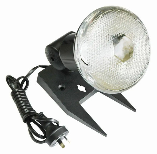 Nelson - Outdoor incandescent Single Floodlight with Flex & Plug
