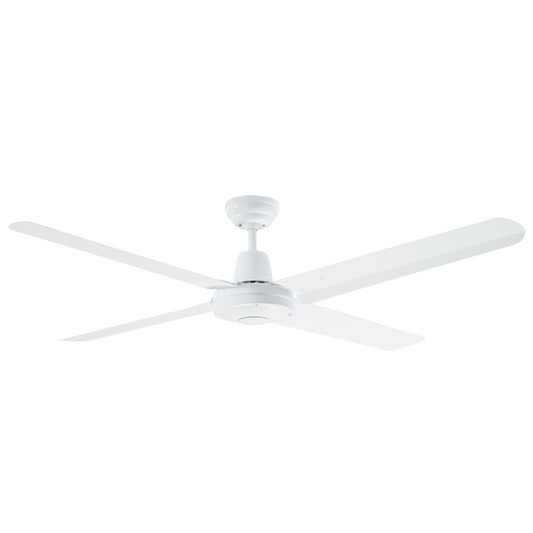 Precision White Ceiling Fan