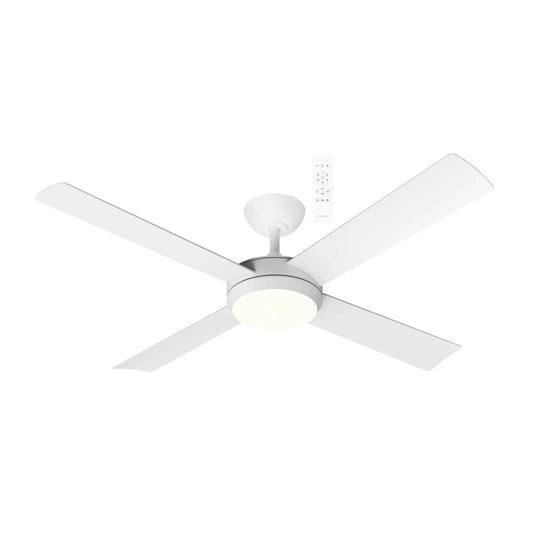 Quantum DC Ceiling Fan with LED Light and Remote Control