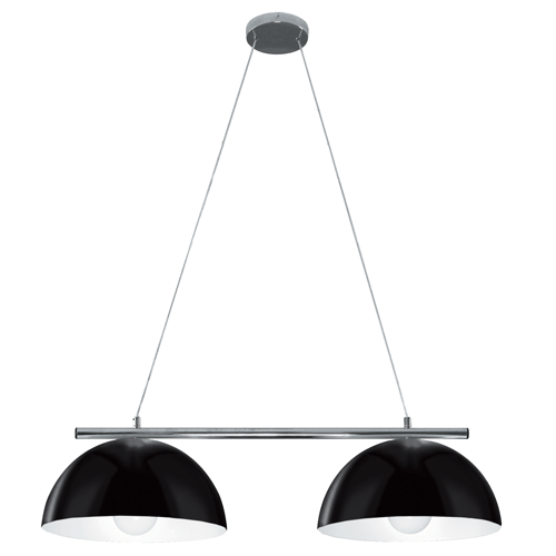 Double Retro Modern Shade Pendant