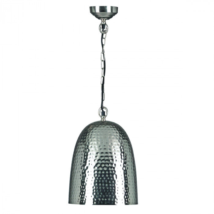 Medium Adra Metal Pendant in Nickle