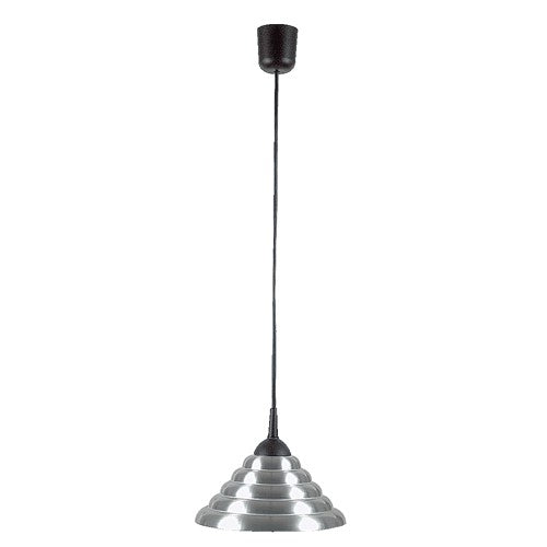 Classic Small Ribbed Cone Pendant