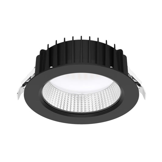 Neo-Pro 25w Rec Round LED Kit Black