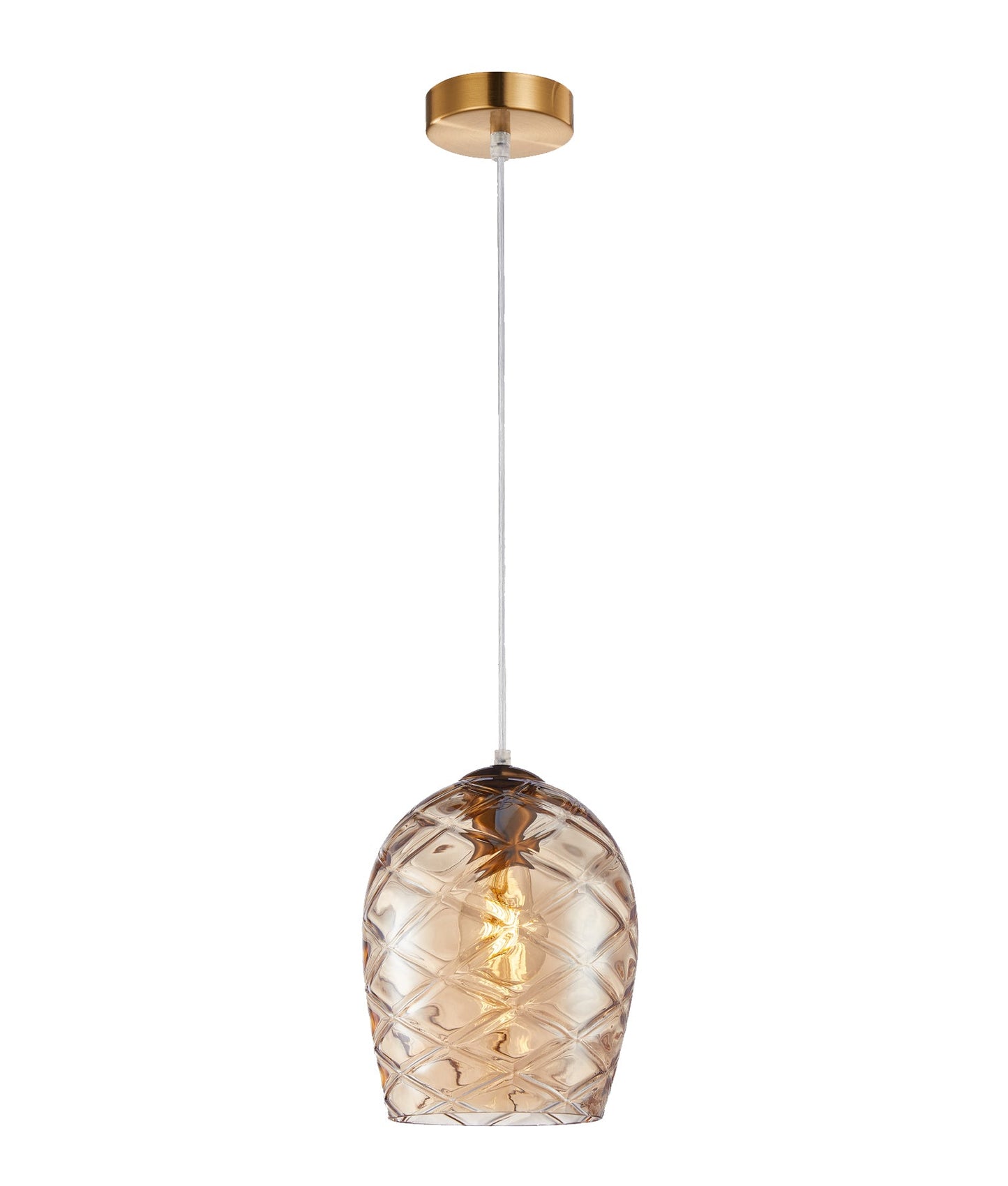 Neta: Interior Wine Glass Shade Segmented Pendant Lights
