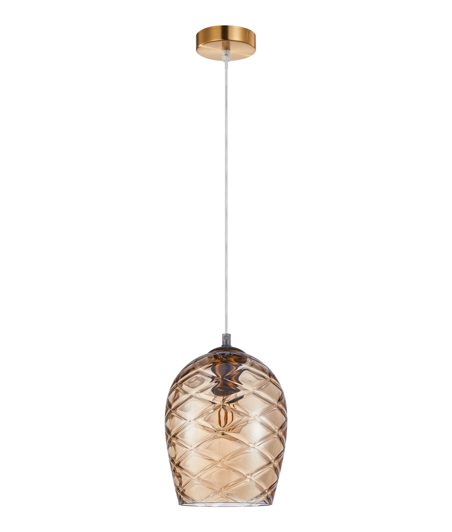 Neta: Interior Wine Glass Shade Segmented Pendant Lights