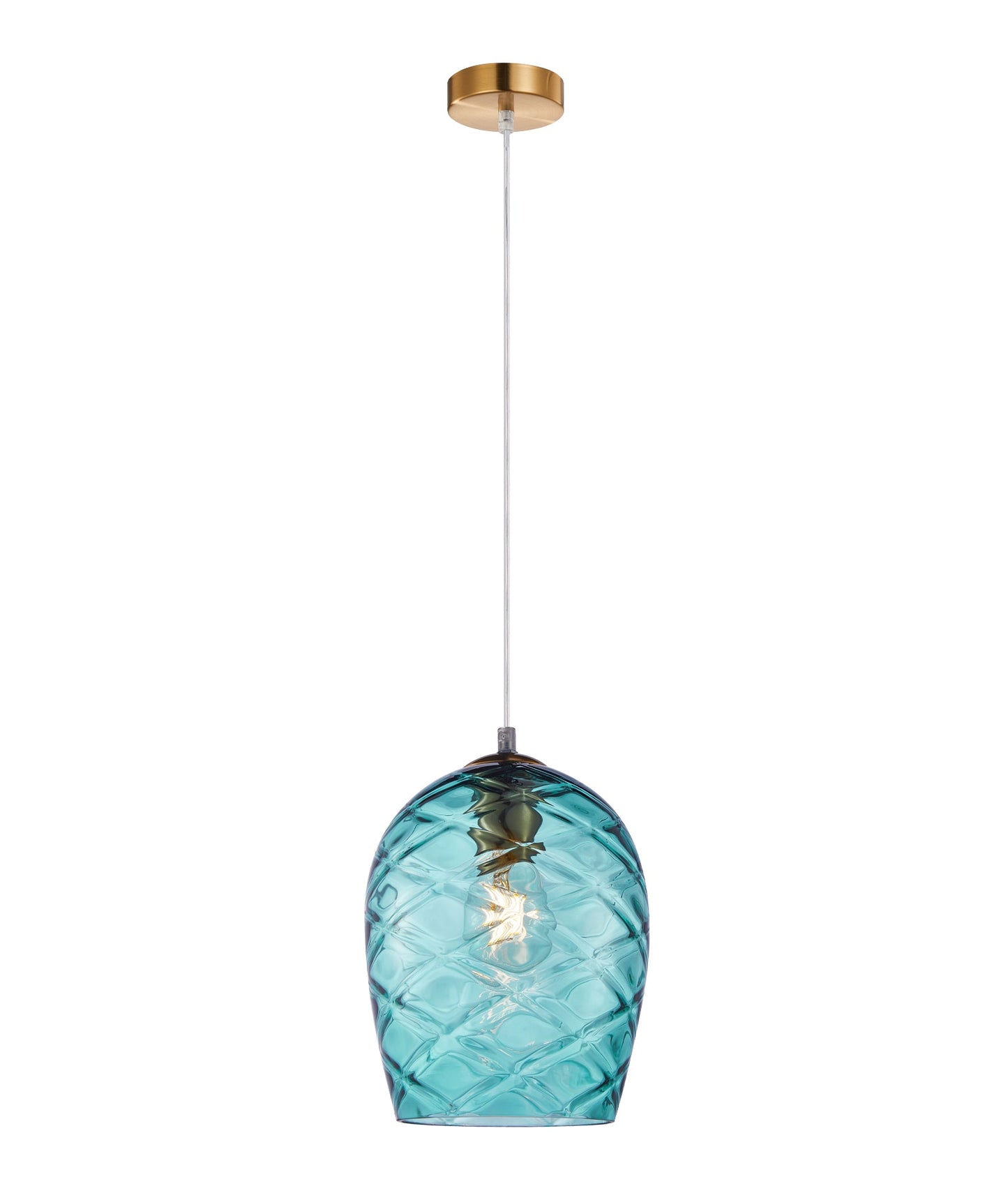 Neta: Interior Wine Glass Shade Segmented Pendant Lights