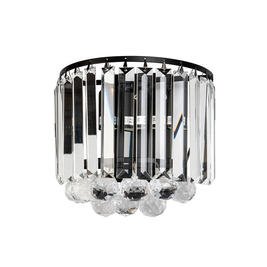 Newrosa 2 Light Crystal Wall Light