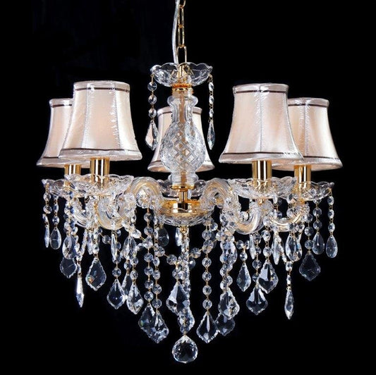 Notredame 5 Light Crystal Pendant