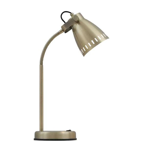 Nova Table Lamp   Ant. Brass