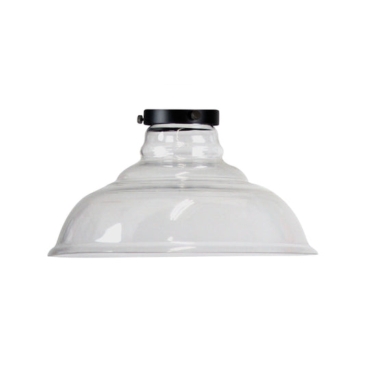 Toledo Clear Glass Shade W/ Gallery