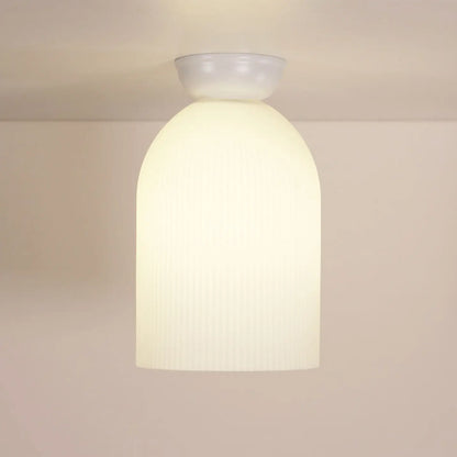 Arley Ribbed Glass DIY Shade