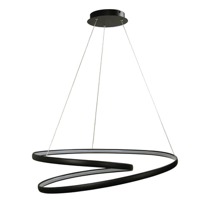 Infinity Led Spiral Pendant