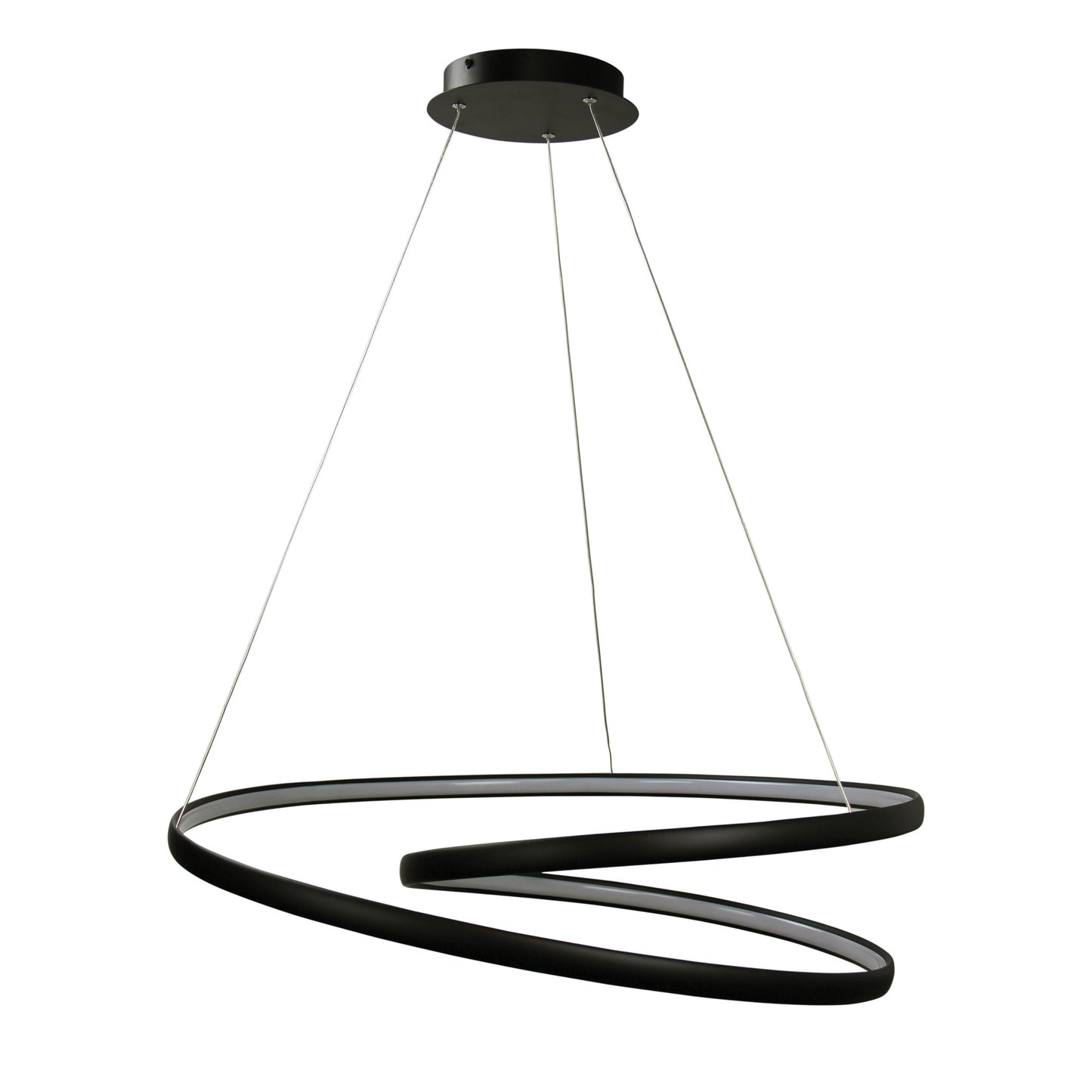 Infinity Modern LED Spiral Pendant