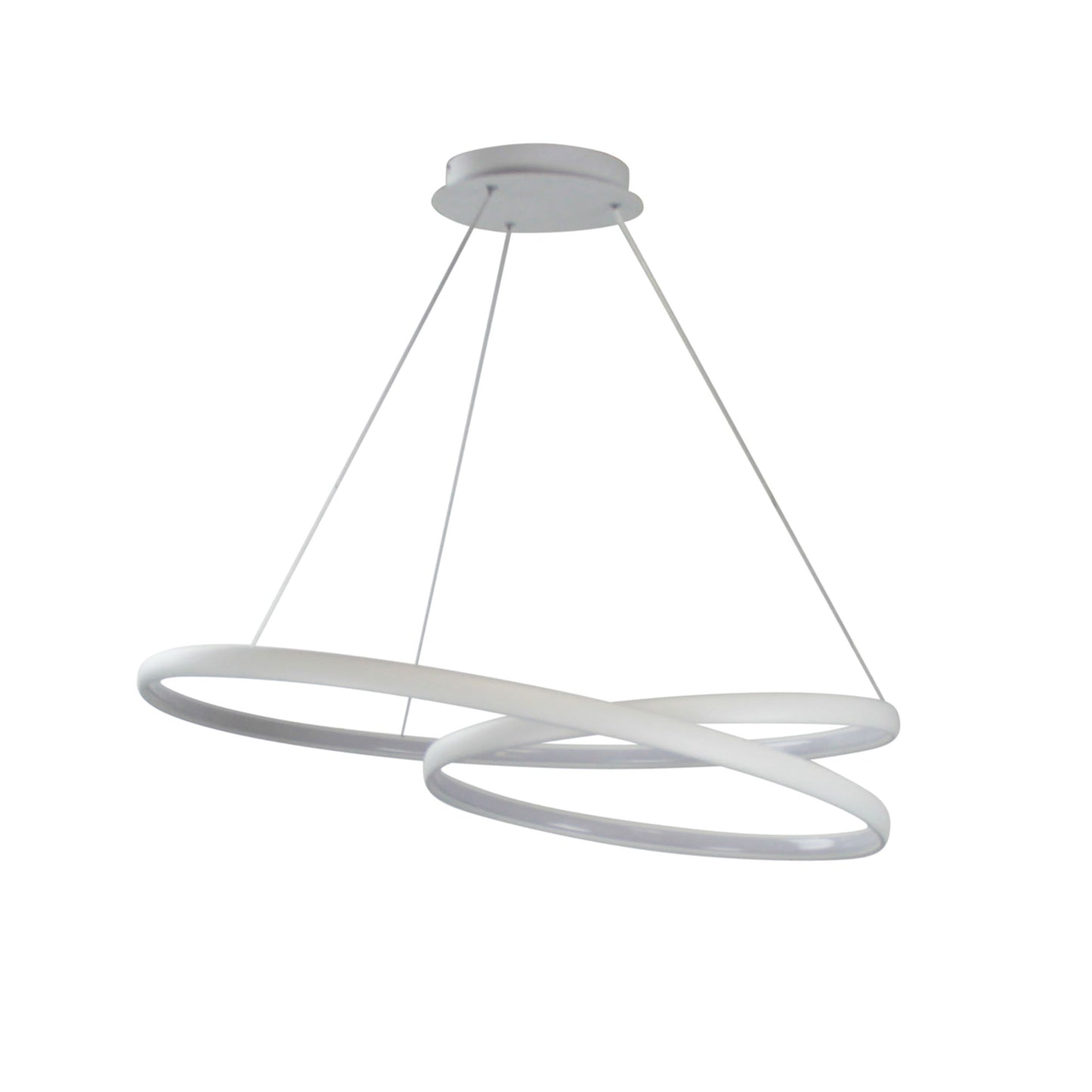 Infinity Modern LED Spiral Pendant