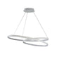 Infinity Modern LED Spiral Pendant