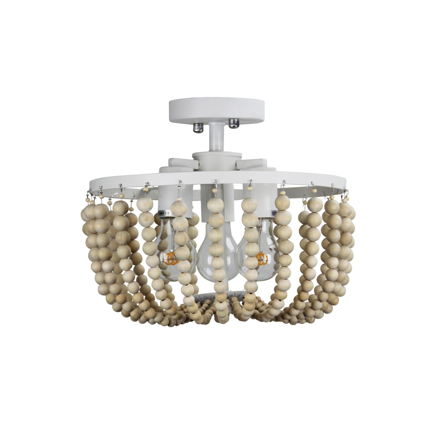 Cascara Bead Close To Ceiling Light