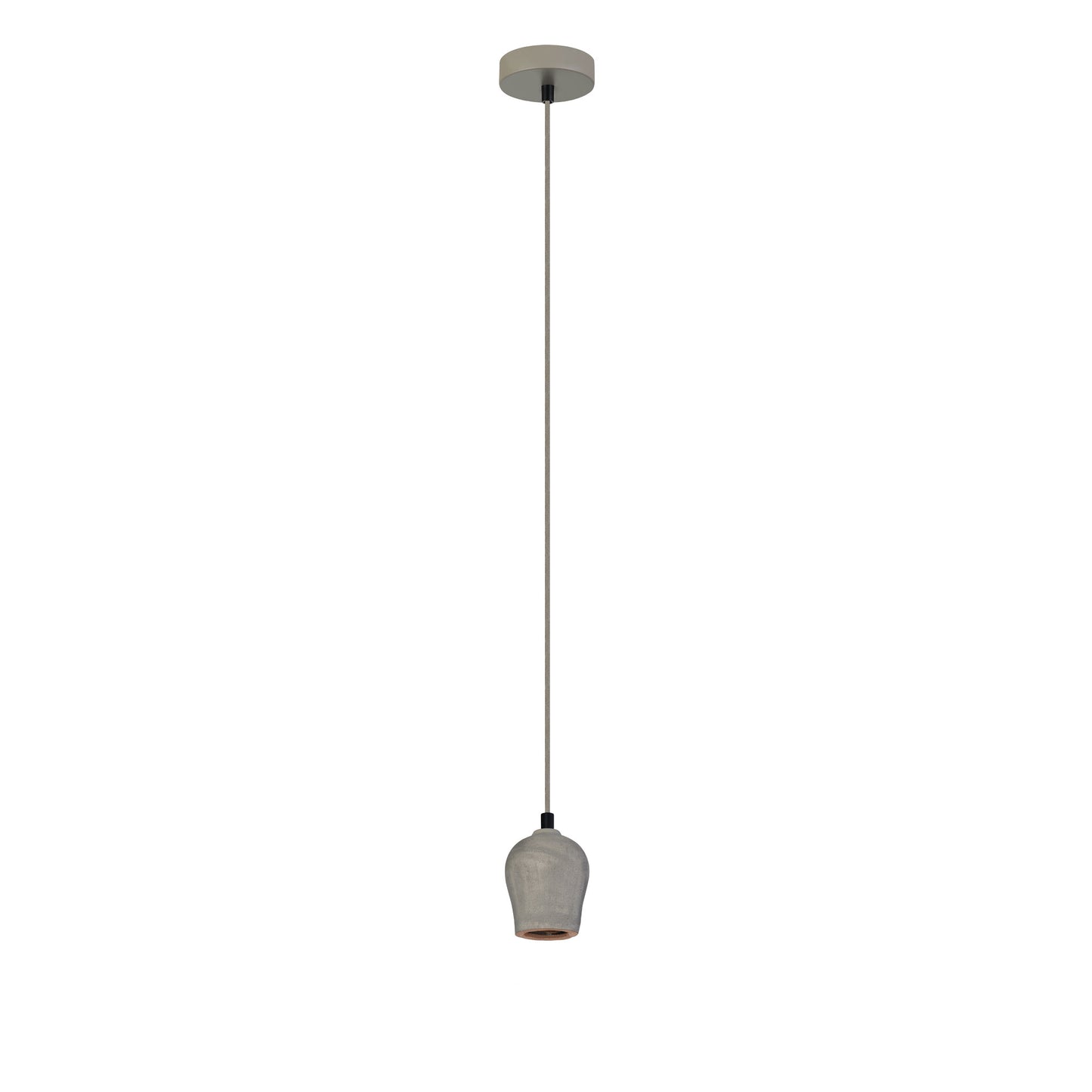 Chunk Concrete Pendant