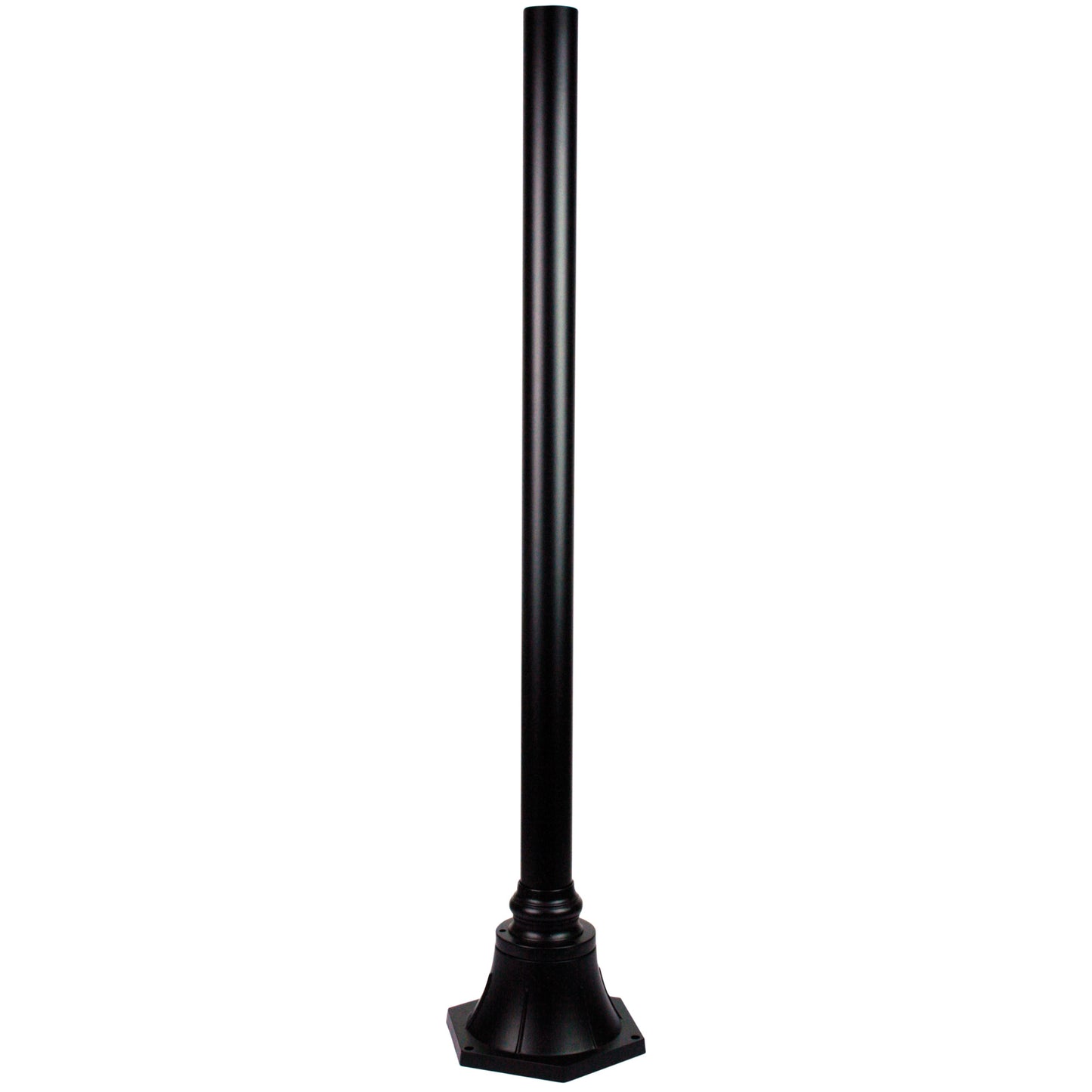 Plumb Post & Flange H1000Mm Black