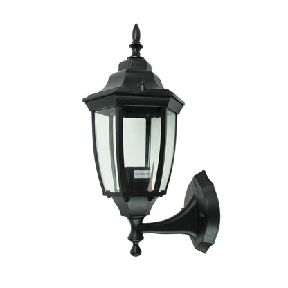 Highgate Up Ext Wall Light Black