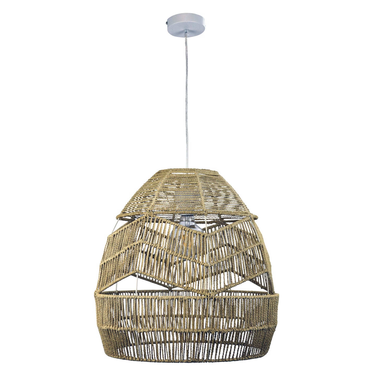Kupang Natural Rattan Pendant
