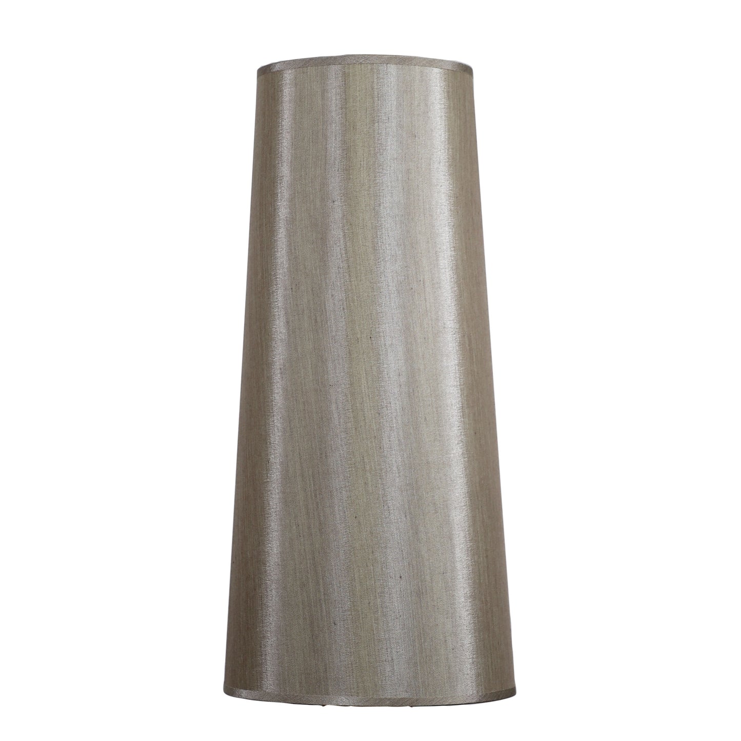 19cm Tapered Silver Lamp Shade