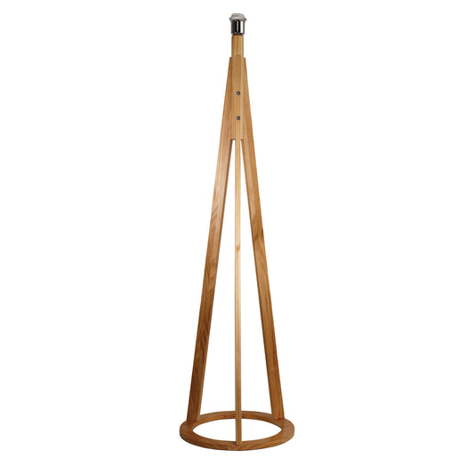 Stabb Floor Lamp Base Timber Tripod