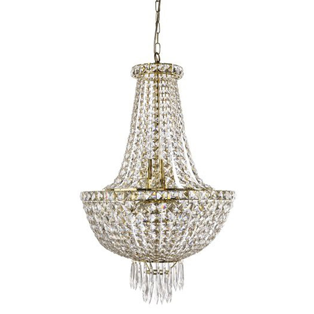 Olbia 7 Light Crystal Pendant
