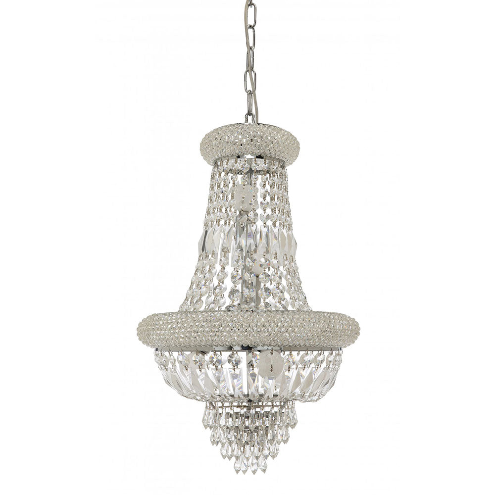 Osaka 5 Light Crystal Pendant
