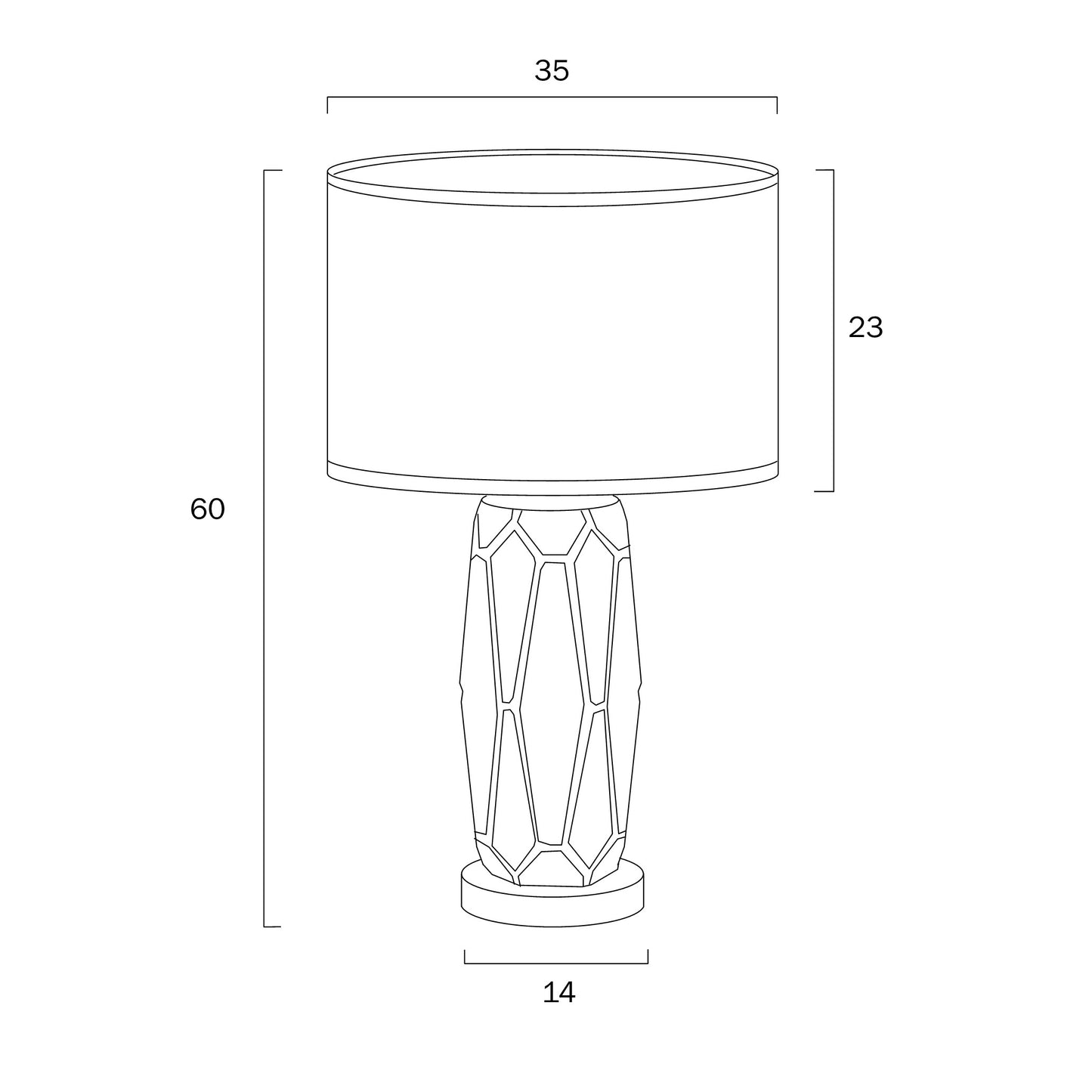 Pastor Table Lamp