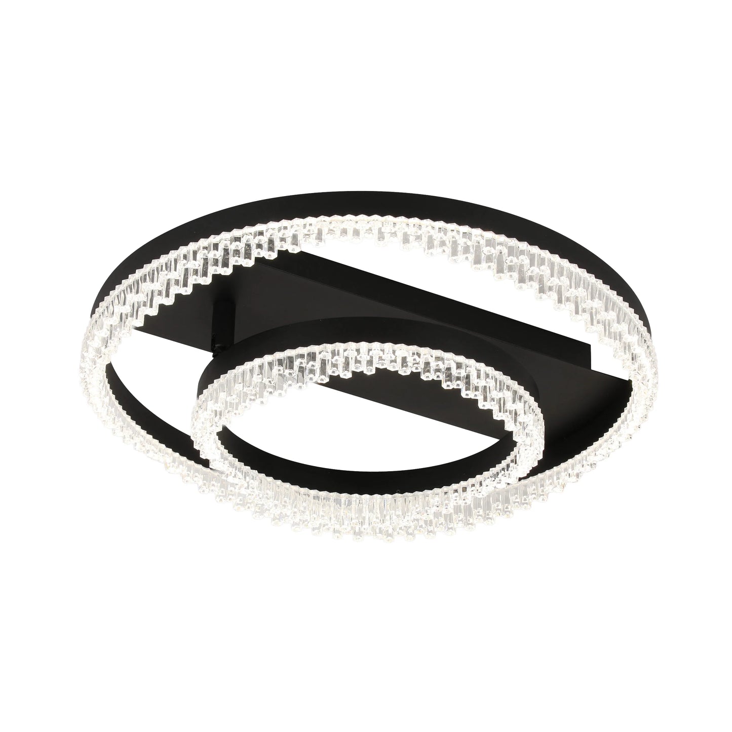 Glacier Two Ring Ceiling Light