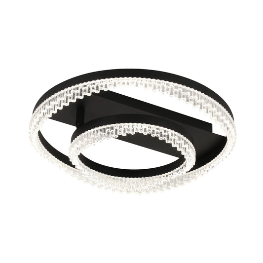 Glacier Two Ring Ceiling Light