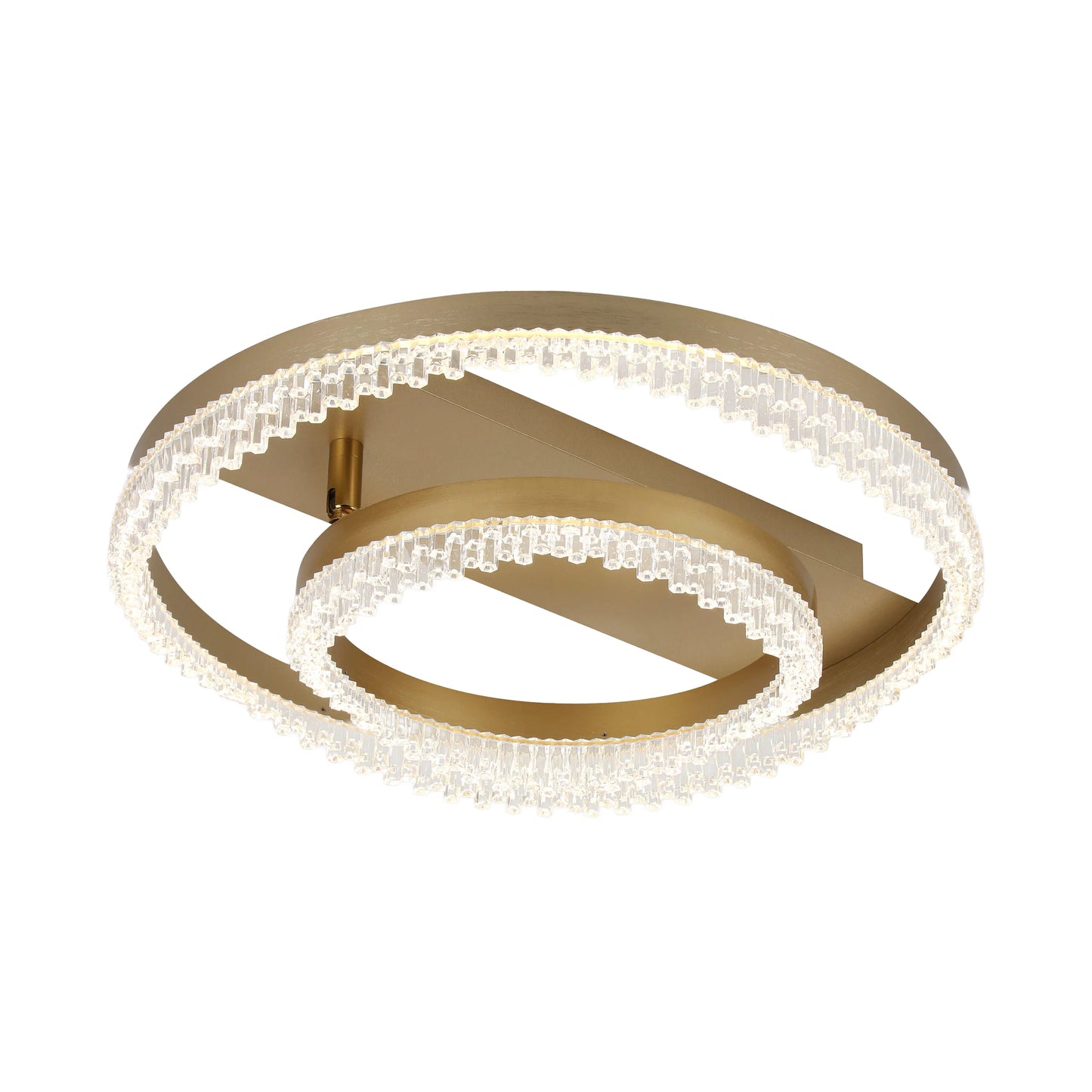 Glacier Two Ring Ceiling Light