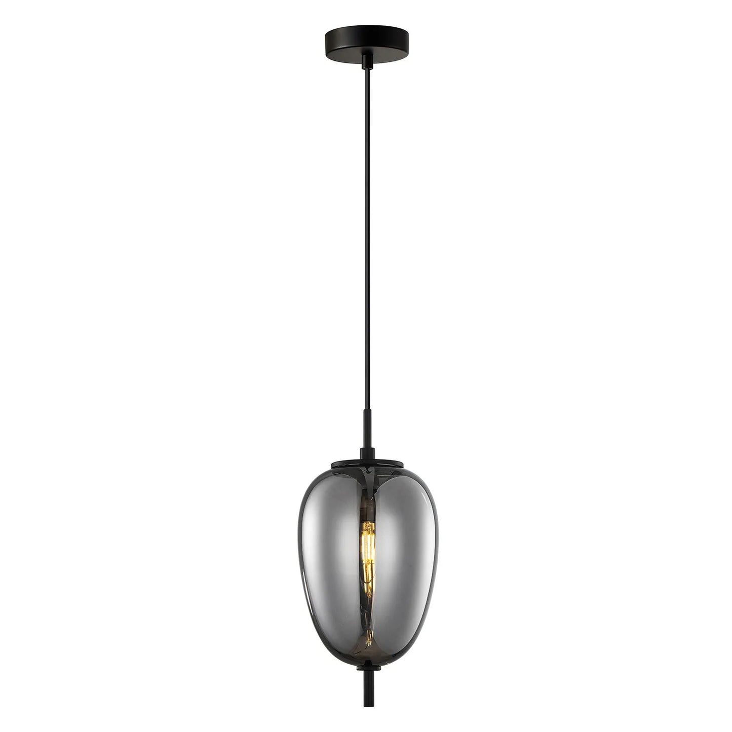 Pino: Interior Glass Oval Pendant Lights