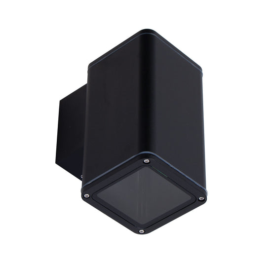 Piper-1 Square Wall LED Light - Black