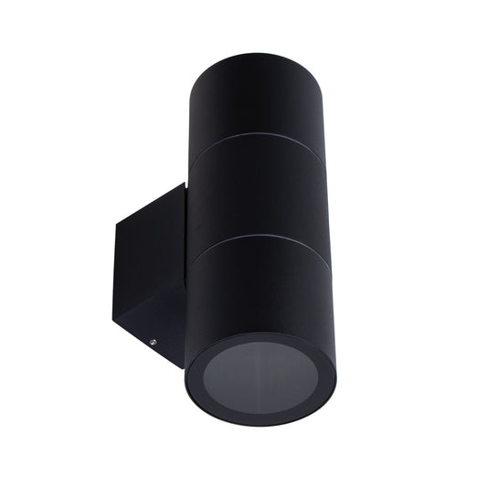 Piper-2 Round Wall LED Light - Black