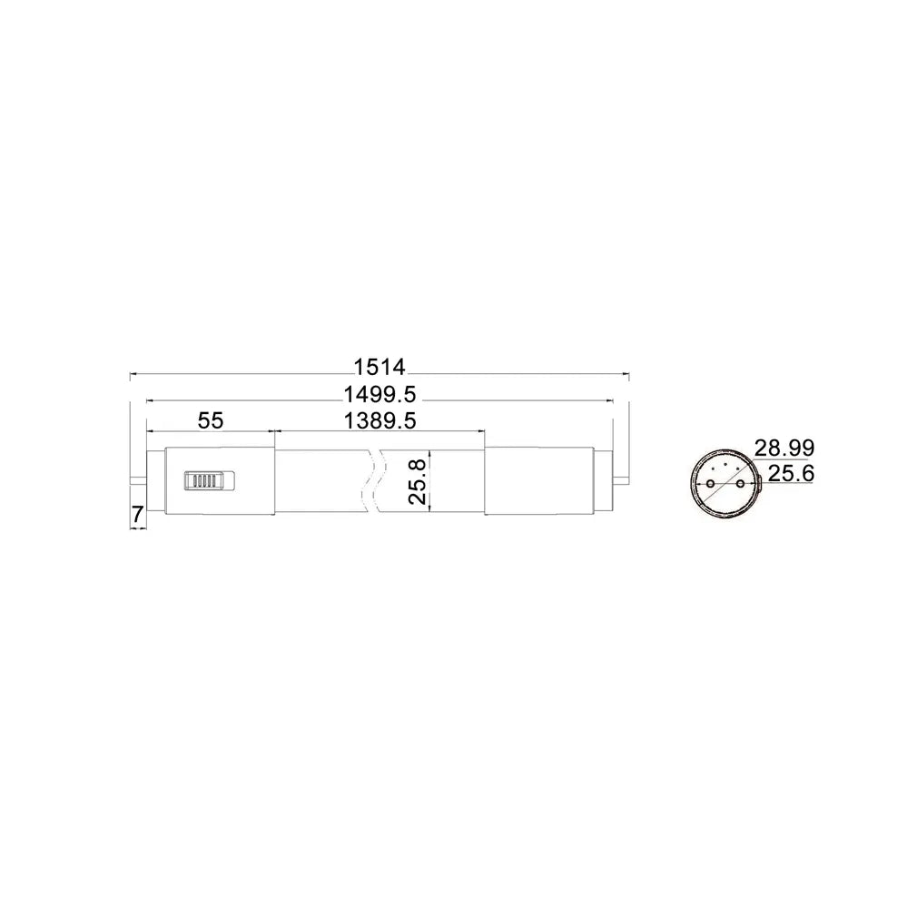 T8 LED Tri-CCT Tubes (2FT, 4FT & 5FT)