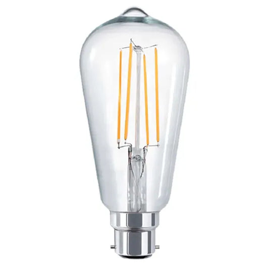 Pear ST64 LED Filament Light - B22