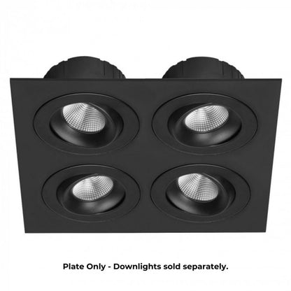 Quad Plate for Multiform LED Downlights