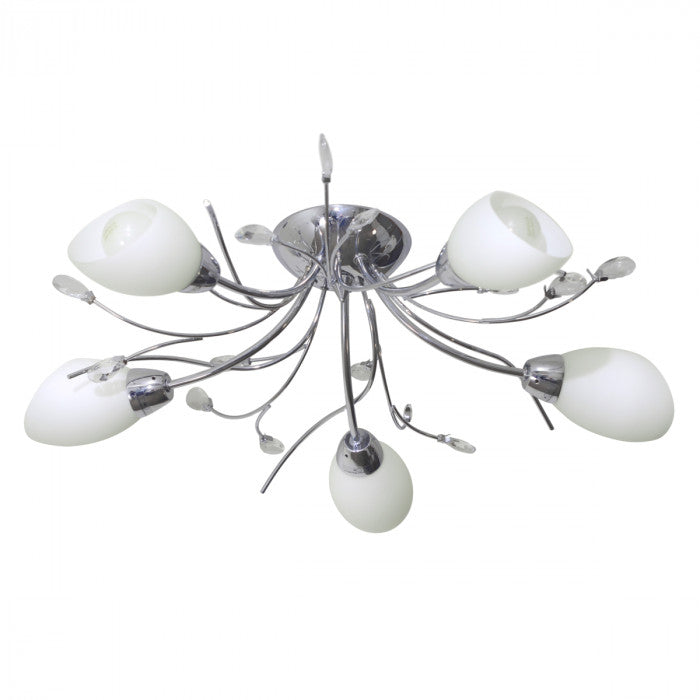 Tulip 5 Light Ceiling Mount Light