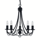 Maypole 5 Light Candelabra Pendant