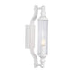 Rodillo: Interior Tubular Clear Glass Wall Lights