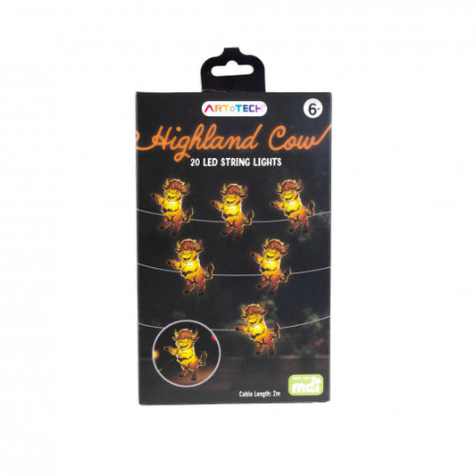 Highland Cow LED String Light